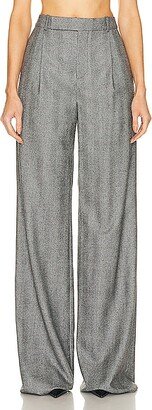 Wide Leg Pant in Grey