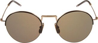 Round Frame Sunglasses-DV