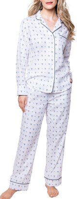 Hanukkah Print Cotton Pajamas