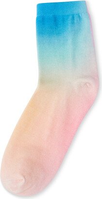 Ombre Anklet Socks Pastel Multi