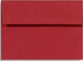 A7 Invitation Envelopes 5 1/4 x 7 1/4 500/Box Holiday Red FE4280-15-500