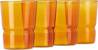 Ichendorf Milano Orange Tap Tumbler Set, 4 pcs