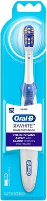 3D White Battery Power Toothbrush - 1ct