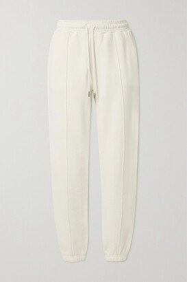 Net Sustain Peter Organic Cotton-jersey Track Pants - Off-white