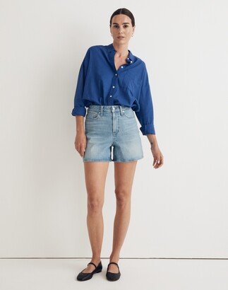 The Perfect Vintage Mid-Length Jean Short in Wainfleet Wash