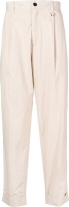 Straight-Leg Cut Chino Trousers-AA