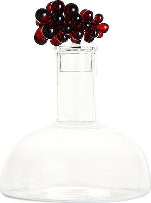 Bordeaux Wine Decanter in Red