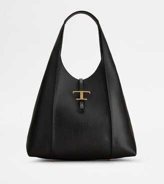 T Timeless Hobo Bag in Leather Large-AA