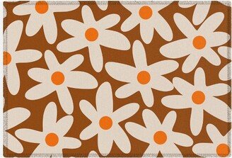 Kierkegaard Design Studio Daisy Time Retro Floral Pattern 2' x 3' Rug