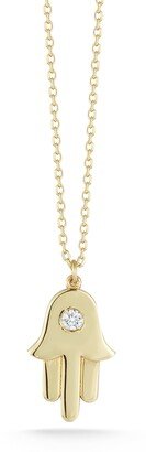 Ember Fine Jewelry 14K Gold & Diamond Hamsa Necklace