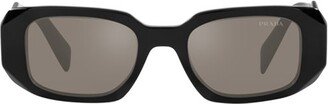 Prada Eyewear Rectangular Frame Sunglasses-AC