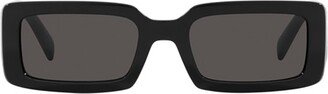 Rectangle-Frame Sunglasses-AG