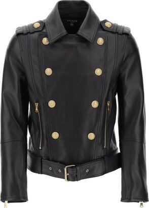 Biker Jacket In Lamb Leather