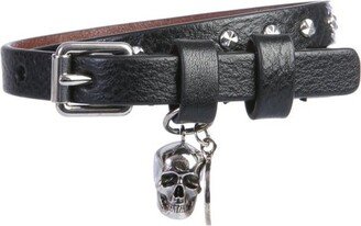 Skull Charm Wrap Bracelet-AA