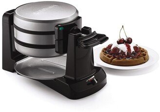 Nonstick Double Flip Belgian Waffle Maker