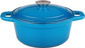 Neo 3Qt Cast Iron Covered Dutch Oven, Blue