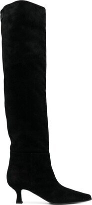 3juin 50mm Knee-Length Leather Boots