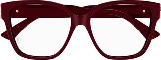 Rectangle Frame Glasses-BX