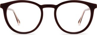 Davu Rounded Frame Glasses-AB