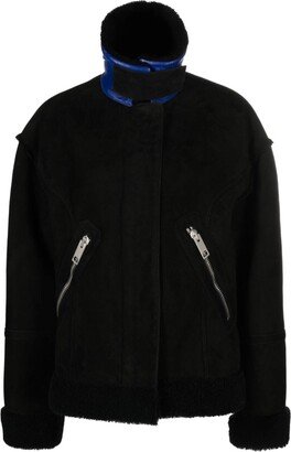 Collared Shearling Jacket