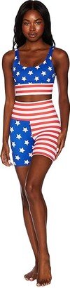 Bike Shorts (Stars and Stripes) Women's Clothing