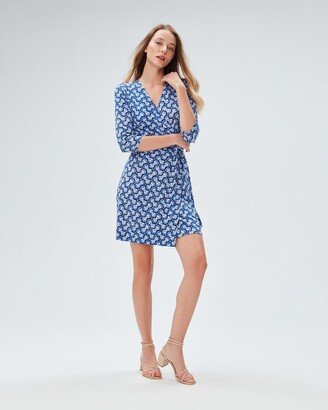 Julian Silk Jersey Wrap Dress-AC