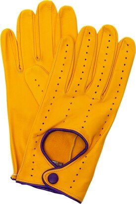 Primo Luxe Cruise Control Leather Driving Glove - Butterscotch