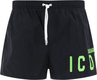 Icon Printed Swimming Shorts-AA