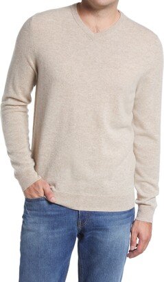 V-Neck Cashmere Sweater-AC