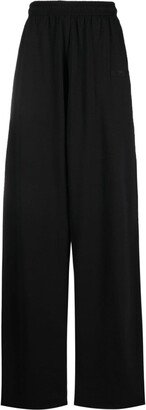 Drop-Crotch Wide-Leg Trousers-AC