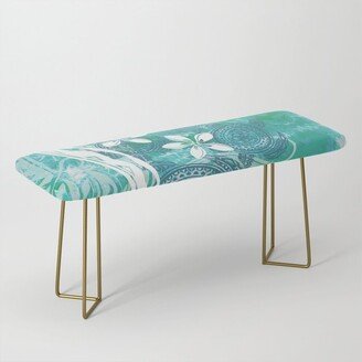 Hawaiian - Samoan - Polynesian Ocean Spray Honu Tribal Benches