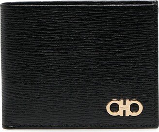 Gold-Tone Logo Plaque Wallet