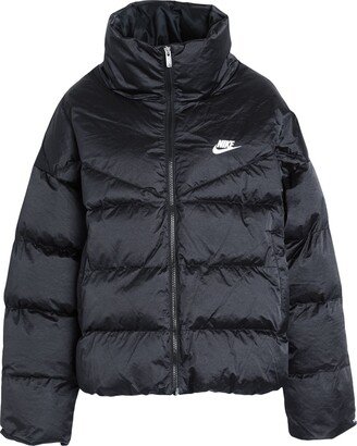 W Nsw Tf Synfl City Shine Jkt Down Jacket Black