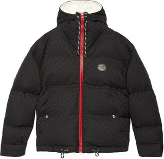 GG cotton canvas puffer jacket