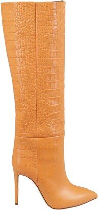 Embossed Knee-High Boots-AD