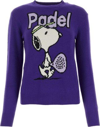 Padel Snoopy Crewneck Long-Sleeved Jumper