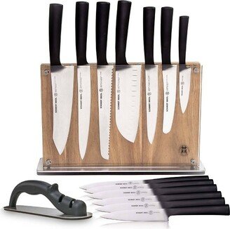 Schmidt Bros Cutlery Schmidt Brothers Cutlery Carbon 6 15pc Knife Block Set