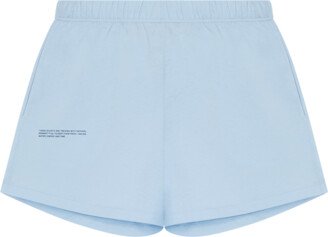 Organic Cotton Pajama Loose Shorts — moonstone blue XXS