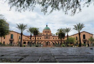 Mitch Catanzaro Pima County Courthouse Canvas Art - 15.5 x 21