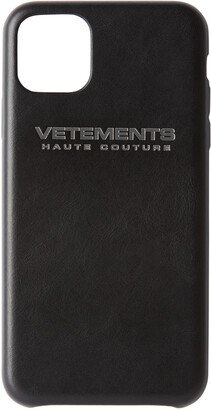 Black Logo iPhone 11 Pro Max Case