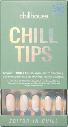 Chill Tips Nail Art Press Ons - Editor-In-Chill