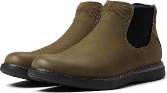 Bayridge Plain Toe Chelsea Boot (Moss) Men's Shoes