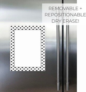 Removable Dry Erase Modern Notes Board || Damage Free Dorm Room Decor Refrigerator Fridge Wall 03-017-068