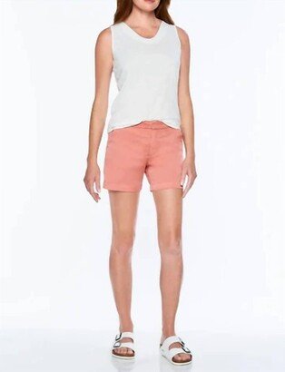 Mitchell Chino Short In Salmon