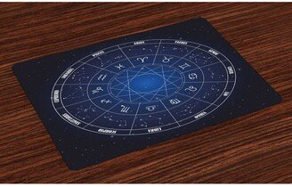 Astrology Place Mats, Set of 4