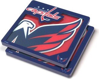 NHL Washington Capitals 3D Logo Series Coasters