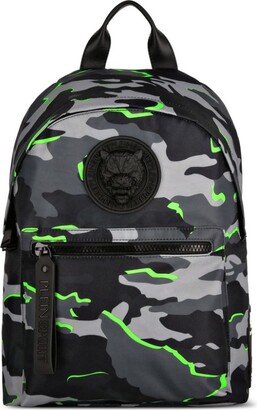 Boston camouflage-print backpack