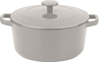 Chef’S Classic Enameled Cast Iron Cookware 5Qt Round Covered Casserole-AA