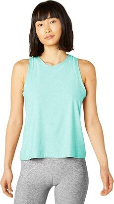 Featherweight Rebalance Tank (Powder Blue Heather) Women's Clothing