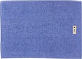 Blue Organic Cotton Bath Mat